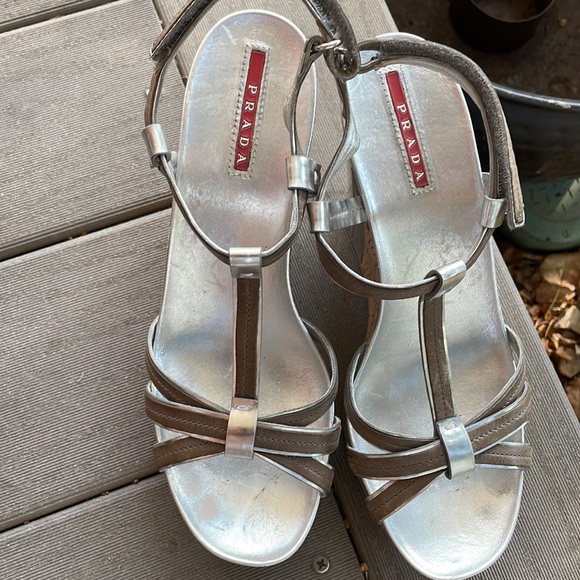 Prada wedges size 7.5 - Picture 3 of 12